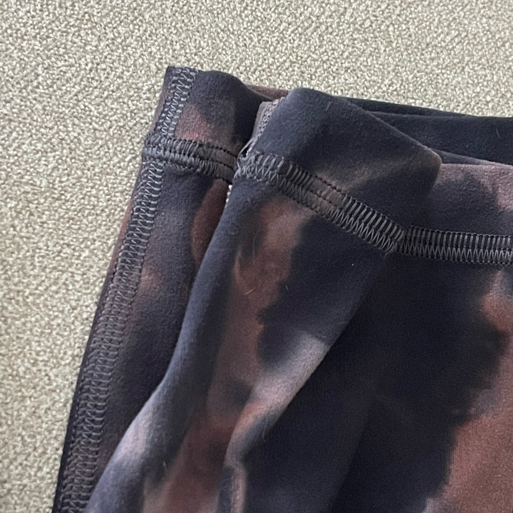 Lululemon align pant 0 diamond dye graphite grey smoky pink guc - Picture 3 of 6